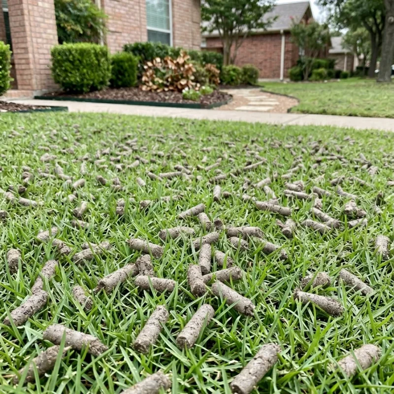 Aeration Services Colleyville TX Black Hill Landscaping