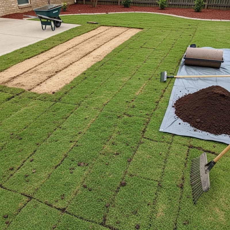 Standing Water Solutions For Aledo TX Black Hill Landscaping