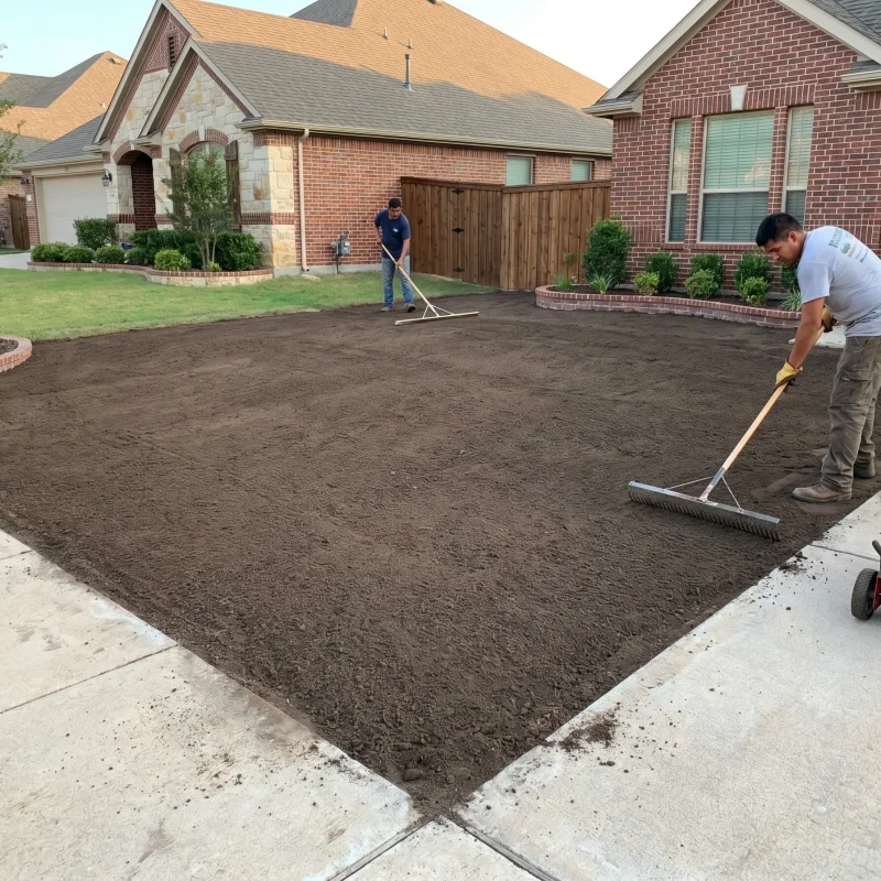 Sod Installation Services Southlake TX Black Hill Landscaping
