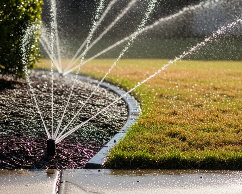 Sprinkler system repair and valve replacement in Fort Worth