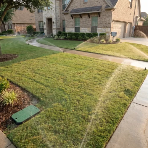 Sprinkler Installation Services Benbrook TX Black Hill Landscaping
