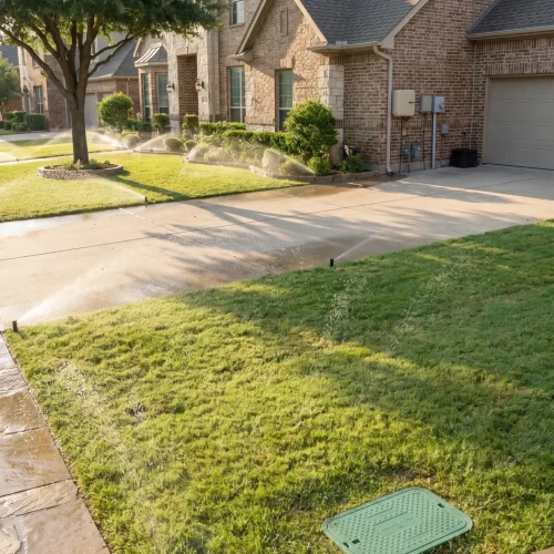 Sprinkler System Components and Design Fort Worth Black Hill Landscaping