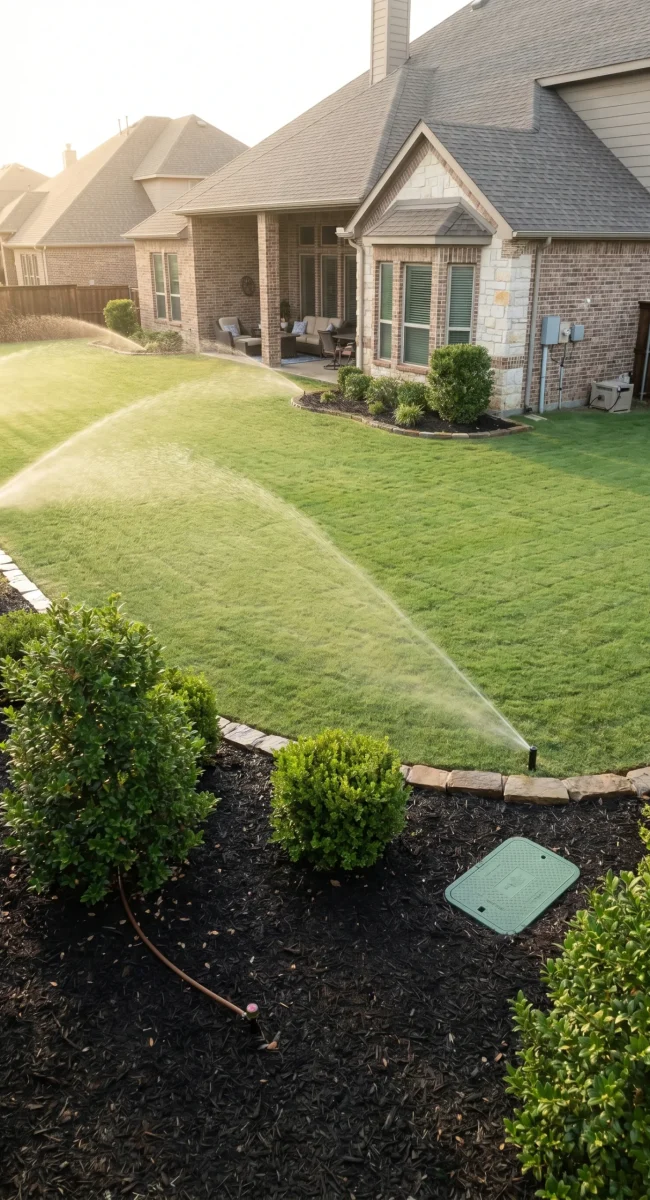 Sprinkler Installation Services Keller TX Black Hill Landscaping