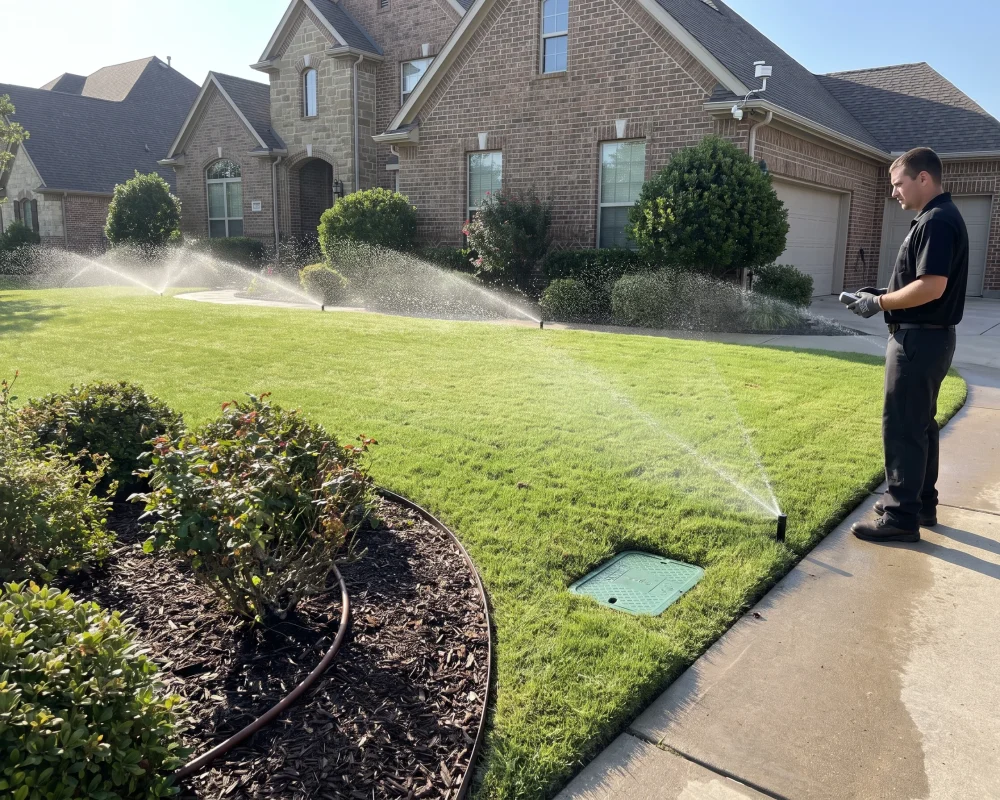 Sprinkler System Requirements Fort Worth Black Hill Landscaping