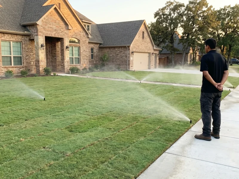 Sod Installation Services Arlington TX Black Hill Landscaping