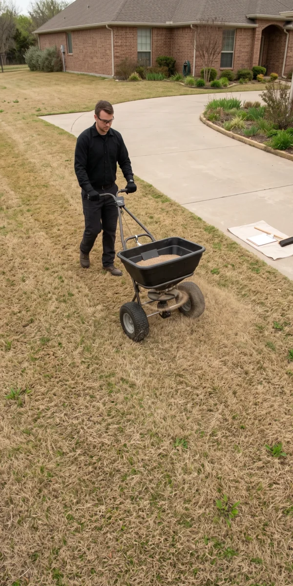 Lawn Fertilization and Weed Control Keller TX Black Hill Landscaping