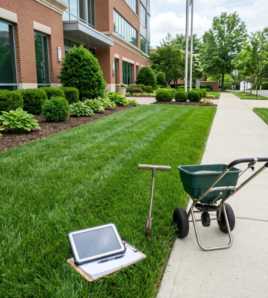 Commercial Fertilization and Weed Control in Benbrook, TX Black Hill Landscaping
