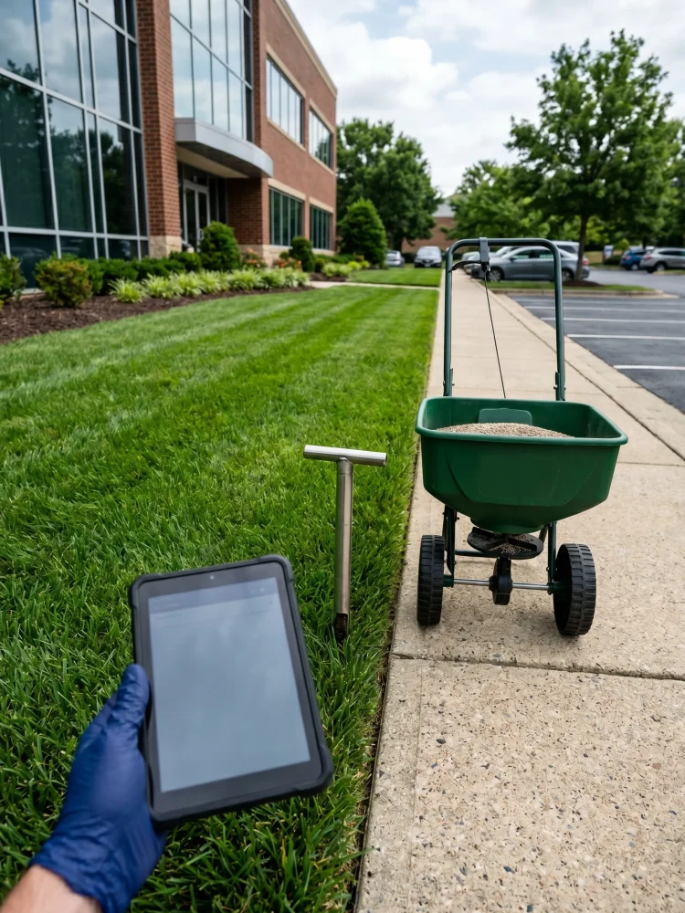 What's Included in Every Fertilization Visit Black Hill Landscaping