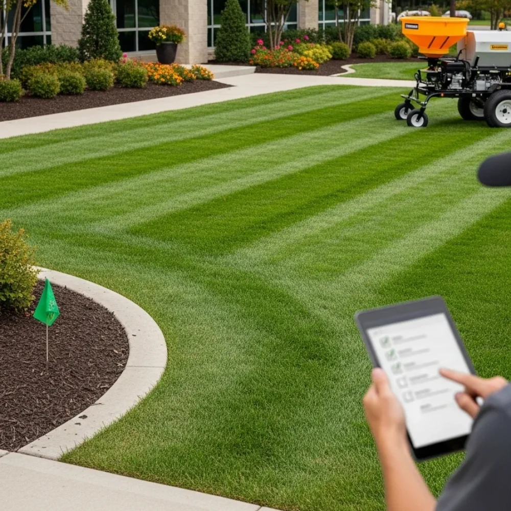 What's Included in Every Fertilization Visit Black Hill Landscaping