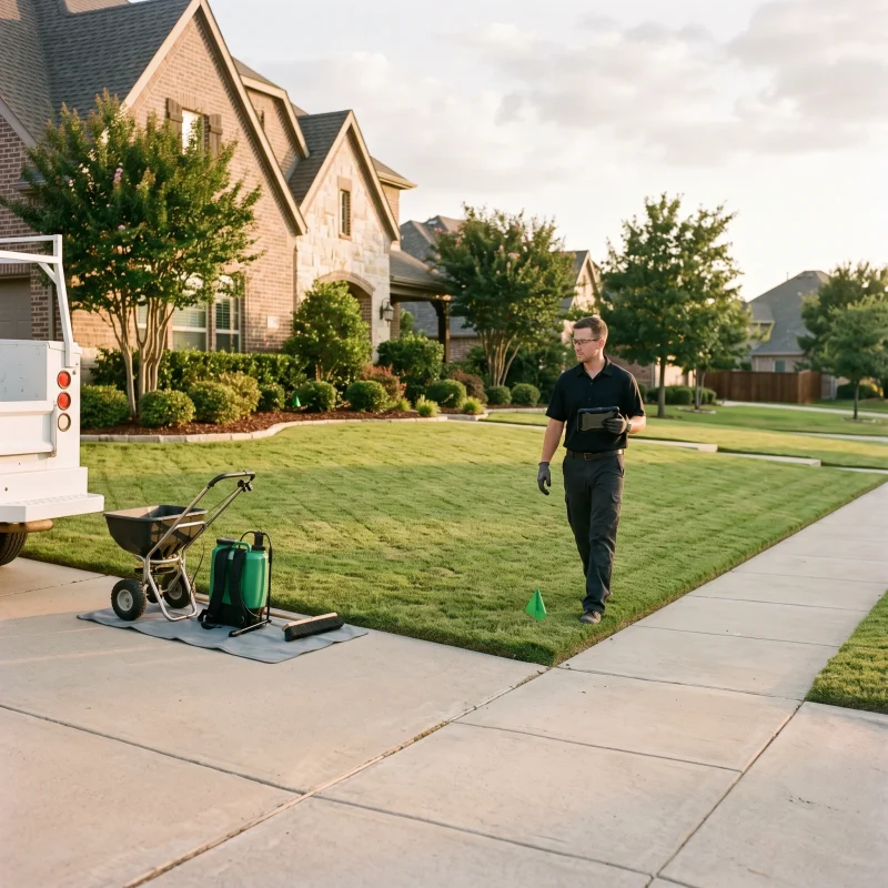 Fertilization and Weed Control Aledo TX Black Hill Landscaping