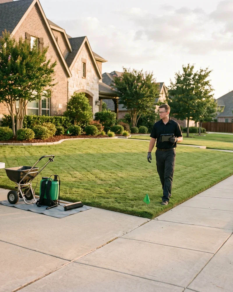 Fertilization and Weed Control by Grass Type Fort Worth Black Hill Landscaping