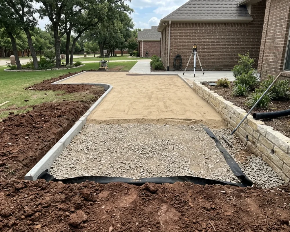 Hardscaping Services in Arlington TX Black Hill Landscaping
