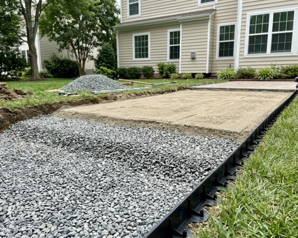 Why Proper Base Preparation Matters in Fort Worth Black Hill Landscaping